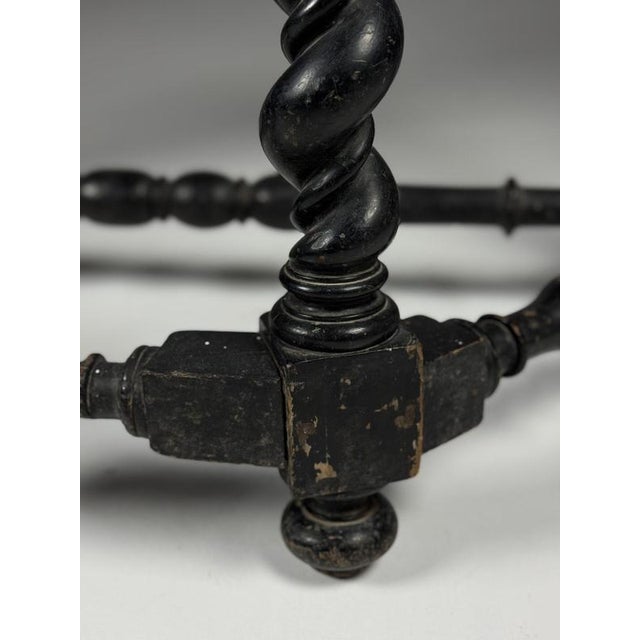 Black Side Table, 1800s For Sale - Image 13 of 18