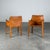 Cassina CAB 413 Armchairs in Cognac Leather attributed to Mario Bellini for Cassina, 1970s, Set of 2 For Sale - Image 4 of 16
