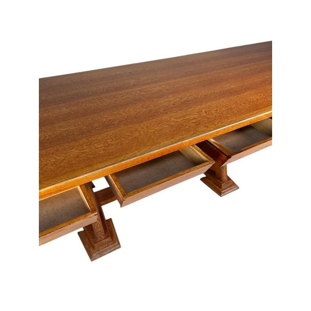 Belgian Monastery Table, 1940s For Sale - Image 10 of 18