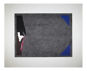 Giuseppe Santomaso - Blue Corners - Original Etching - 1976
