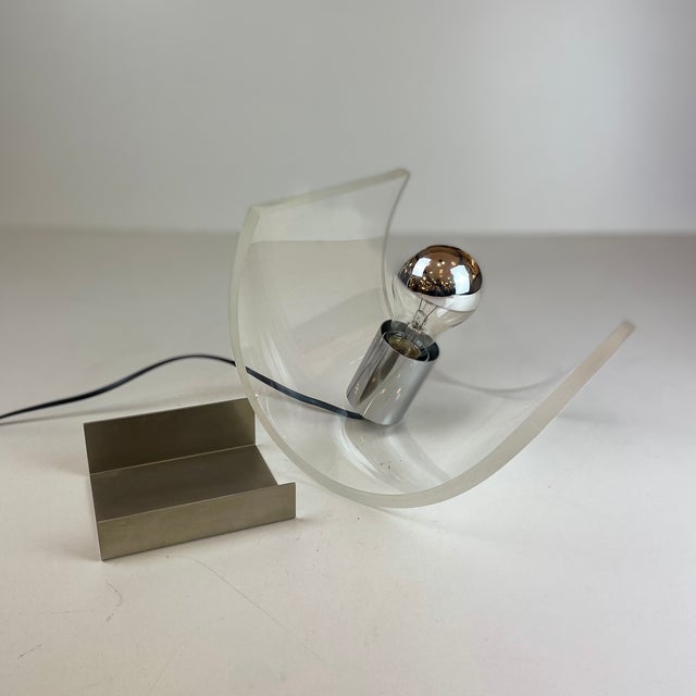 Space-Age Table Lamp by François Arnal for Atelier A, 1970s For Sale - Image 12 of 13