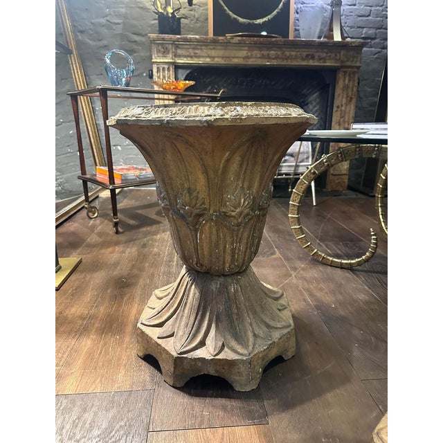 Antique Buff Terracotta English Urns, 1880, Set of 2 For Sale - Image 9 of 18