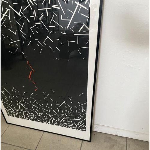Bonetti, Postmodern Abstract Composition, 1980, Multiple Print on Paper For Sale - Image 4 of 10