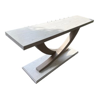 Ensemble Console Attributed to Maitland-Smith For Sale