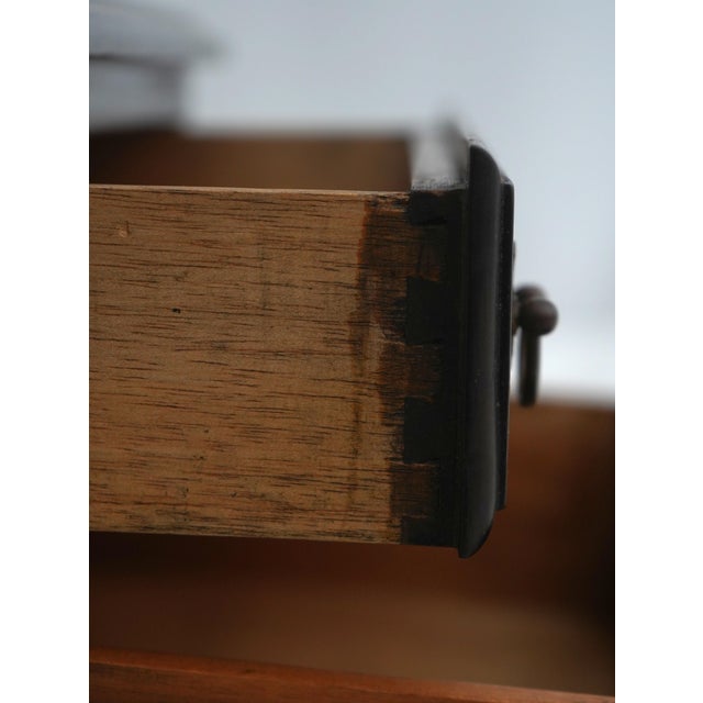 1970s Vintage Mahogany Miniature Diminutive Lowboy For Sale - Image 5 of 17