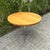 Goldenrod Restored 1970s Solid Maple Butcher Block Dining Table on Pedestal Base For Sale - Image 8 of 8