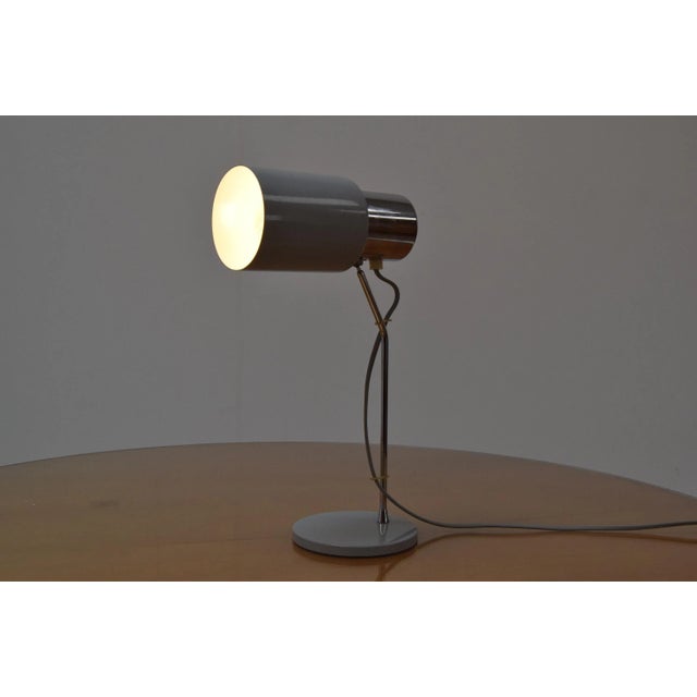 Metal Table Lamp by Josef Hurka for Napako, 1970s For Sale - Image 7 of 10
