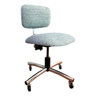 Vintage Rolling Desk Chair For Sale