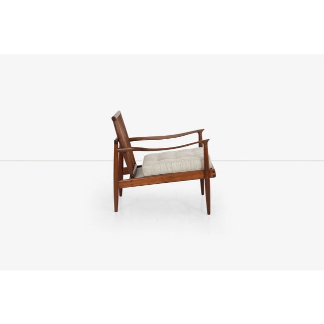 Sam Maloof Hunter Lounge Chair in Solid Oiled Walnut 1950s For Sale - Image 12 of 12