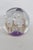 Large Round Art Glass Paper Weight Trumpet Flower Controlled Bubble Design 5160b For Sale - Image 11 of 12