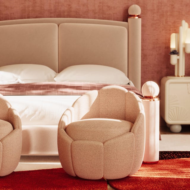 Contemporary Vitti Bed by Ottiu For Sale - Image 3 of 10