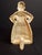 Antique Cast Iron Woman Hands on Hips Doorstop Original Paint 1920s Albany Foundry Americana For Sale In Boston - Image 6 of 11