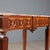 Wood Neoclassical Walnut Console with Marble Top For Sale - Image 7 of 13