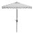 Venice 7.5 Square Umbrella - Gray For Sale