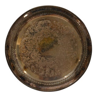 Wm. Rogers Silverplate Tray For Sale