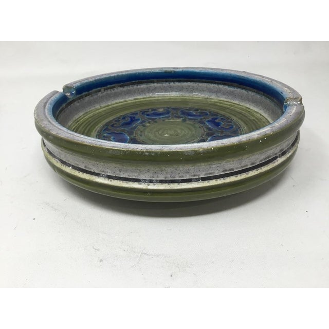 Ceramic Museum-Grade Mid-Century Modern Italian Ceramic Bitossi for Raymor Sgraffito Bowl For Sale - Image 7 of 11
