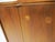 Mid Century Tall Walnut Curio Display Cabinet in the Style of Danish Modern For Sale - Image 10 of 18