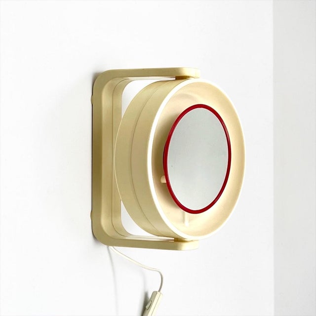 1960s Space Age Lighted Vanity Mirror by Allstar, West Germany, 1960s For Sale - Image 5 of 12