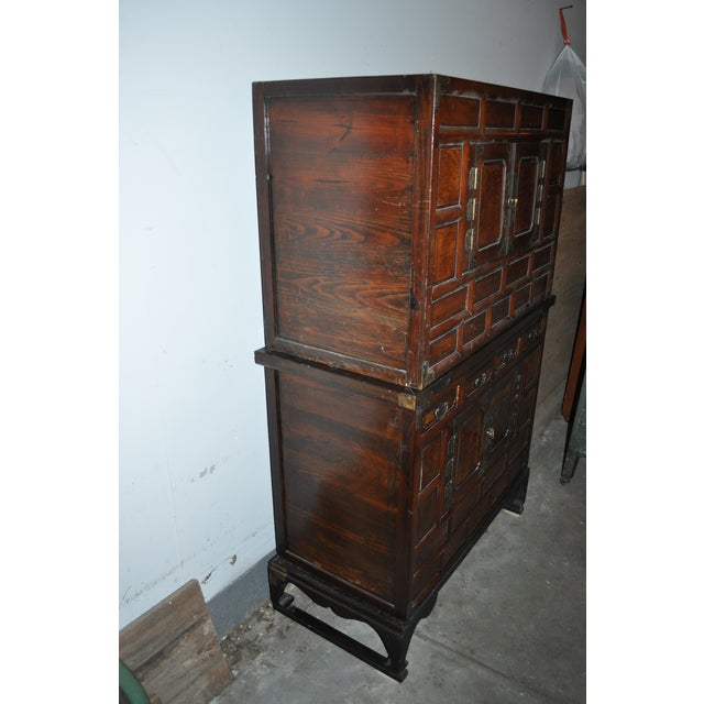 Late 19th Century Korean Antique Chest on Chest Chairish