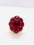 Bochic “Capri” Vintage Natural Ruby & Diamond Retro Ring Set In 18K Gold & Silve For Sale - Image 10 of 12