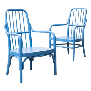 Armchairs by Adolf Gustav Schneck for Thonet, 1930s, Set of 2 For Sale