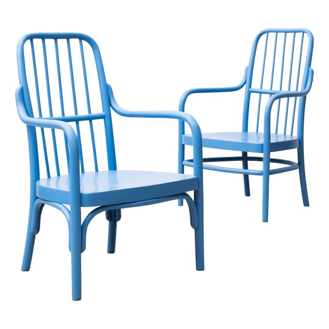 Armchairs by Adolf Gustav Schneck for Thonet, 1930s, Set of 2 For Sale