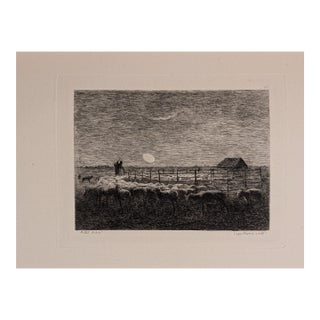 Late 19th Century French Folio Engraving For Sale
