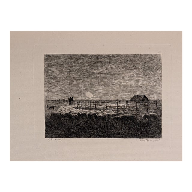 Late 19th Century French Folio Engraving For Sale