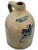 Scarce Antique American Blue Decorated Stoneware 1 Gallon Jug From Historic Portland Maine Merchant Kendal & Whitney For Sale - Image 9 of 18