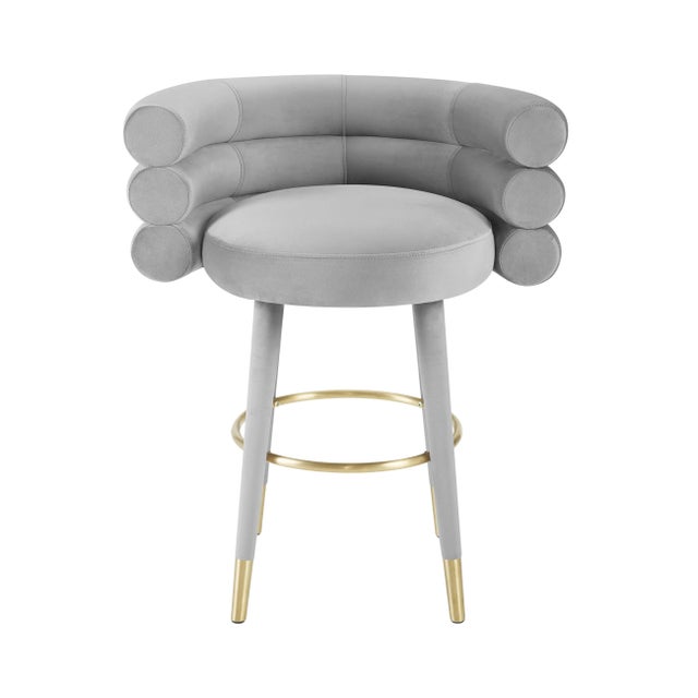With style to go around, the Betty Velvet Stool will supplement your home decor like no other. It is designed for comfort...