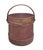 Antique American Country Rustic Red Firkin Bucket
