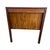 Wood Modernist Rosewood Desk With Four Drawers For Sale - Image 7 of 8