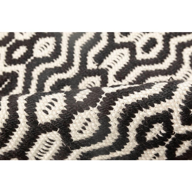 Modern Modern Chessboard Pattern Flat-Weave Wool Rug by Doris Leslie Blau For Sale - Image 3 of 10