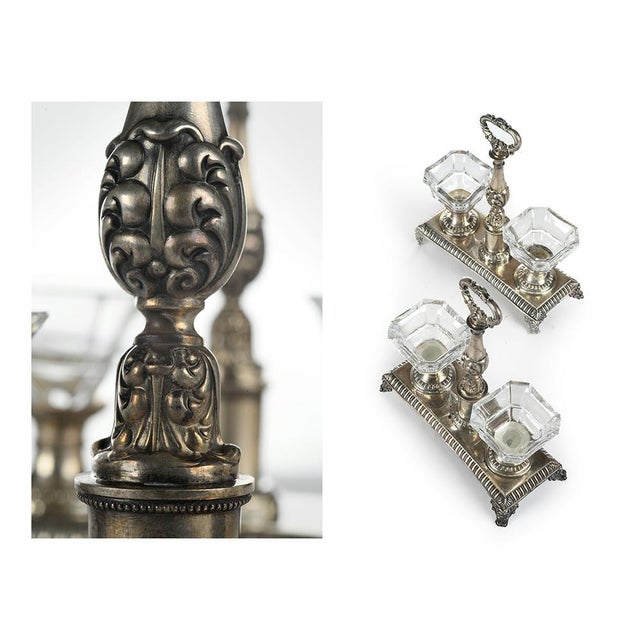 Solid Silver Salt Shakers, Set of 2 For Sale - Image 4 of 6