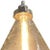 Metal Industrial Silver Brushed Clear Glass Ceiling Pendant Light For Sale - Image 7 of 7