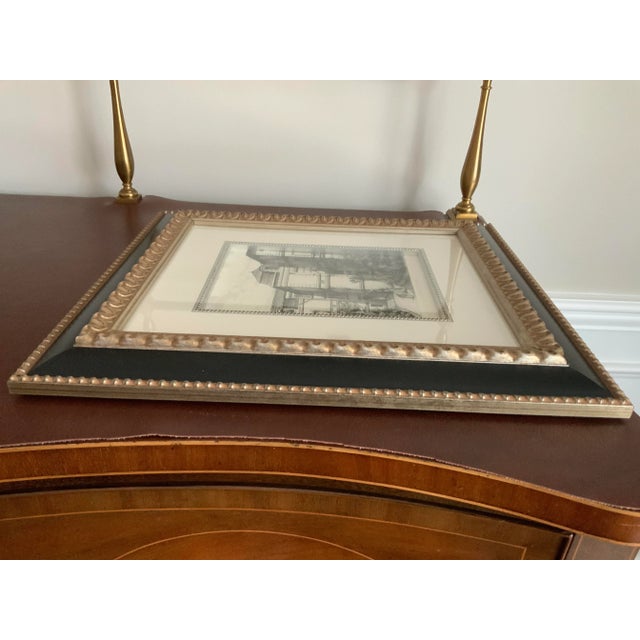 Mid 20th Century Hôtel De Guise - Framed Etching For Sale - Image 12 of 12