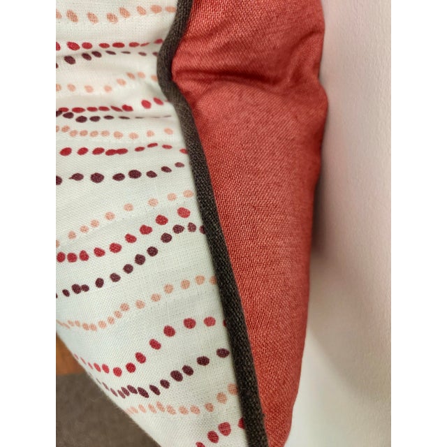 Elevate any space with this elegant 18" x 18" decorative pillow, crafted from China Seas’ luxurious Ginza fabric. The...