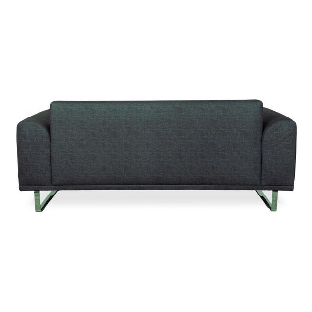 2-Seater Sofa in Petrol Fabric from Bolia For Sale - Image 10 of 12