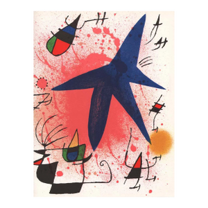 Joan Miro Original Lithograph V1-1 Mourlot 1970