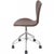 3117 Office Chair in Mokka Classic Leather by Arne Jacobsen for Fritz Hansen, 1997 For Sale - Image 9 of 12