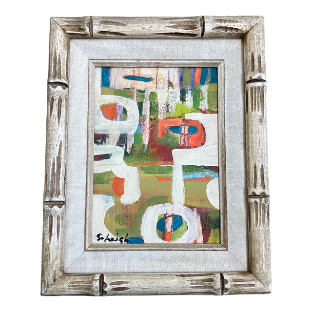 Contemporary Original Stephen Heigh Abstract Painting “Tropical Dream” For Sale