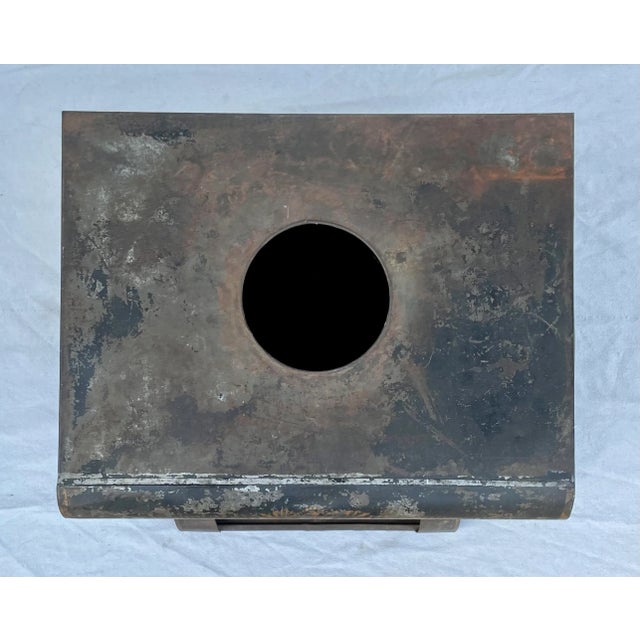 Antique Large Shopkeeper Advertising Tea Metal Bin For Sale In Los Angeles - Image 6 of 13