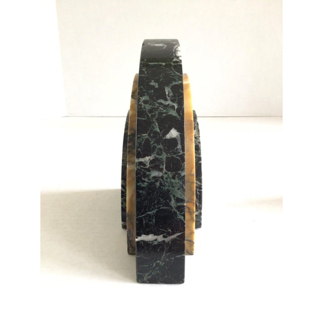 1930s Art Deco Marble Bookends - a Pair For Sale In New York - Image 6 of 9