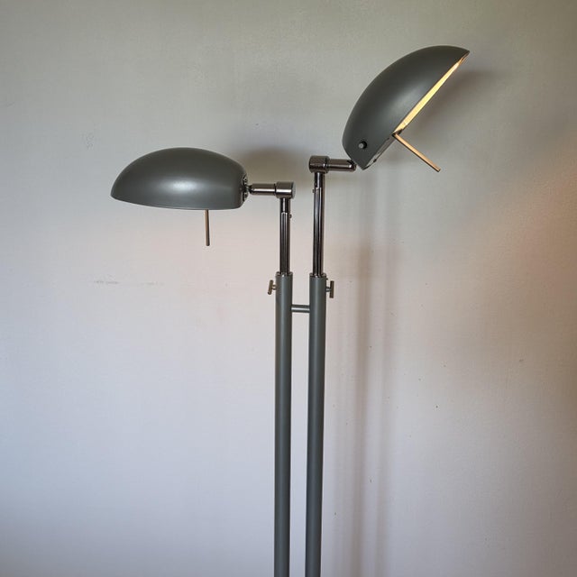 Metal Vintage Swedish Adjustable Floor Lamp from Ikea, 2000s For Sale - Image 7 of 18