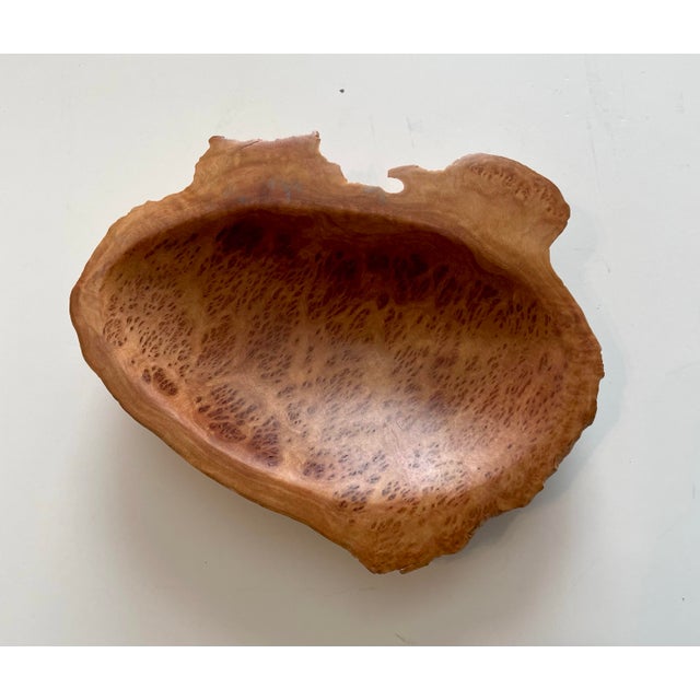 Australian Eucalyptus Burl Wood Bowls, a Pair For Sale - Image 12 of 12