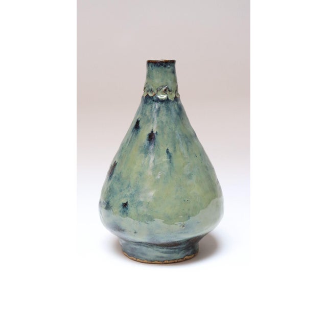 Vintage Primitive Studio Pottery Vase Signed D. McKay For Sale - Image 4 of 12