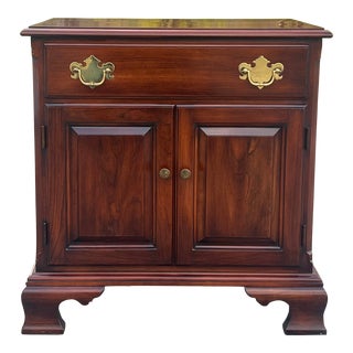Statton Centennial Solid Cherry One Drawer Bedside Chest Nightstand For Sale