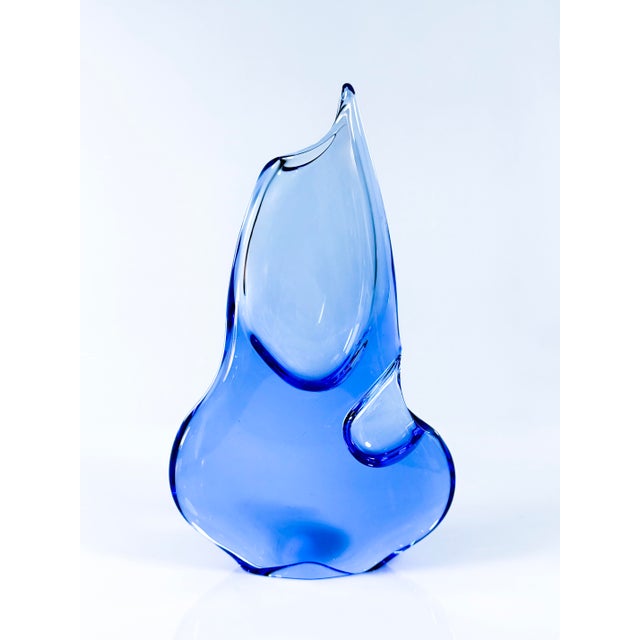 Glass Vase by Josef Cvrček & Miloslav Klinger, 1970s For Sale - Image 7 of 7