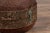 Vintage Chinese Midcentury Rattan Circular Hat Box with Weathered Patina For Sale - Image 10 of 13