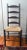 20th Century Antique English Ladder Back Chair Faux Bamboo Rush Seat For Sale - Image 10 of 10